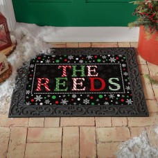 Festive Name Doormat (17x27)