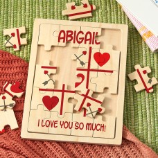 Tic Tac Love Wooden Puzzle
