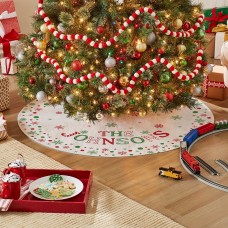 Festive Name Tree Skirt