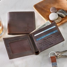 Secret Message Genuine Leather Vallet