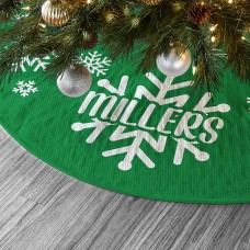 New Snowflake Name Tree Skirt