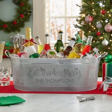 Eat, Drink & Be Merry Beverage Tub (Tub)