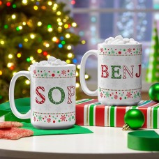 Festive Name Mug (11oz)