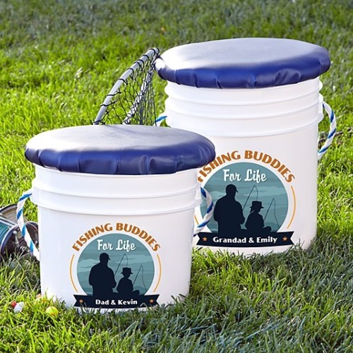 Fishing Buddies Seated Pail (Adult)