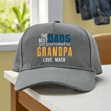 The Best Dad Gets Promoted Hat