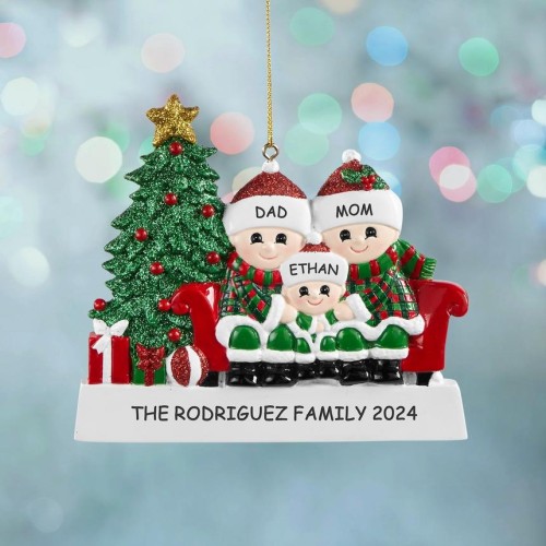 Comfy Cozy Family Ornament
