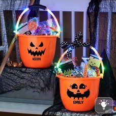 Funny Faces Light-Up Handle Bucket
