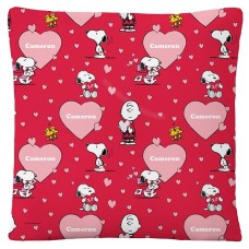 Hearts Throw Pillow
