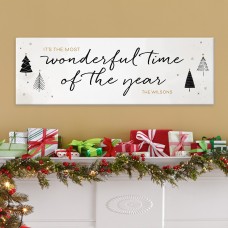 The Most Wonderful Time Canvas
