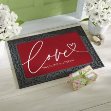 Love Doormat (With Holder (size(17 x 27)))