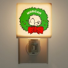 PEANUTS Snoopy Holiday Wreath Nightlight