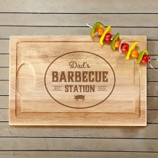 Barbeque Station Mapple Wood Cutting Board (Oversized)