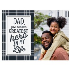 Greatest Hero Photo Pannel Wood Block