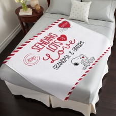 Sending Lots of Love Plush Blanket