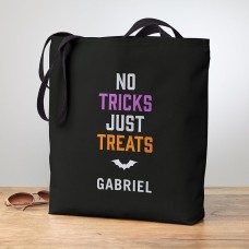 New No Tricks Just Treats Tote Bag