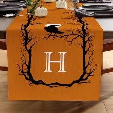 New Raven Initial Table Runner