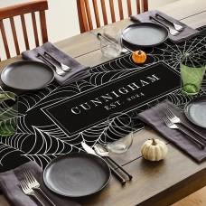 New Itsy Bitsy Spiderweb Table Runner