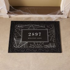 New Spiderweb Address Doormat