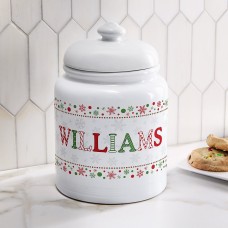 New Festive Name Cookie Jar