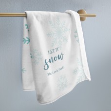 New Let It Snow Kitchen Towel