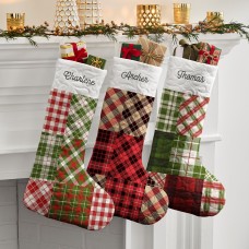 New Patchwork Quilted Stocking