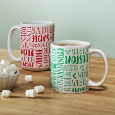 New Signature Style Holiday Mug