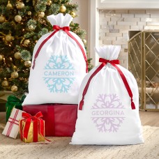 New Snowflake Name Oversized Gift Bag