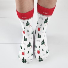 New PEANUTS Winter Snoopy All Over Pattern Socks