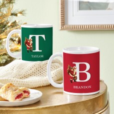 New Santa Initial Mug