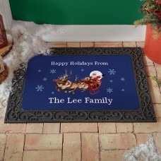 New Santa's Sleigh Doormat