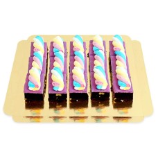 15 Brownies - Marshmallow decorations