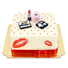 Deluxe Edition Rectangular Makeup Cake