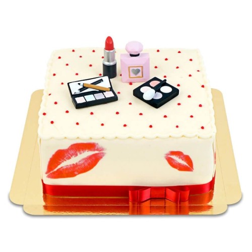 Deluxe Edition Rectangular Makeup Cake