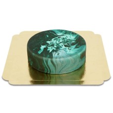 Dark Marble Effect Cake (Small (18 cm(6-8 parts)))