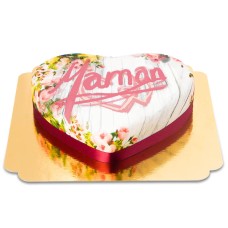 Spring Heart Cake For Moms (Large)