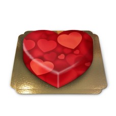 Heart Shaped Heart Cake (Large)
