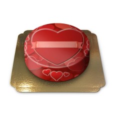 Little hearts cake (Small (18 cm (6 - 8 parts)))