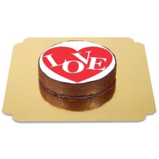 Sacher Heart Love Cake