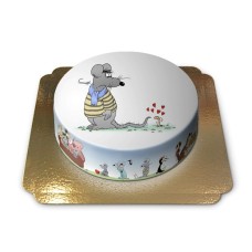 Worm in love cake (Small (18 cm (6 - 8 parts)))