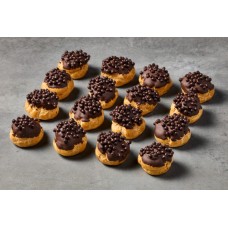 Dark Chocolate Profiteroles (Box of 16)