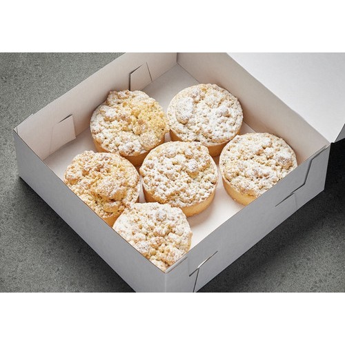 8cm Apple Crumble Tarts (Box of 6)