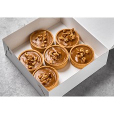 8cm Caramel Walnut Tarts (Box of 6)