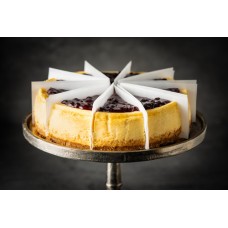 Pre-Sliced Blueberry Cheesecake