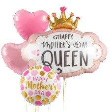 Happy Mother's Day Queen Balloon Bouquet