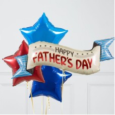 Happy Father's Day Banner Balloon Package