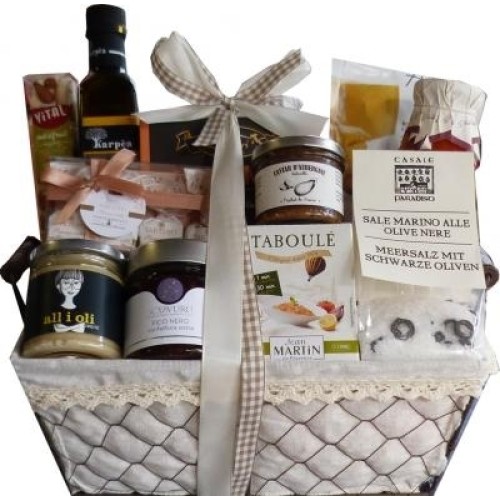 Hamper culinary Mediterranean trip