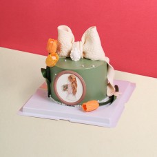 Chocolate Tulip Delight Theme Cake 6 inch