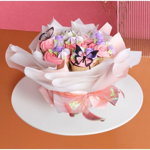 Flower Cupcake Bouquet