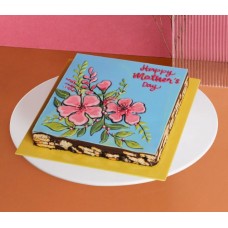 Orchid Batik Cake 7 inch