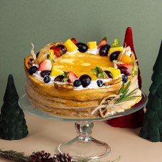 Wonder Fruits Mille Crepe Cake 8 Inch